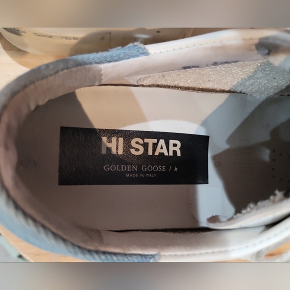 Golden Goose Sneakers, Hi Star, Plataform, Size 38, Perfect Condition - Picture 5 of 12